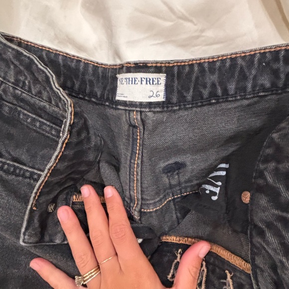 We The Free subtle Barrel Jeans (black) - Picture 2 of 2